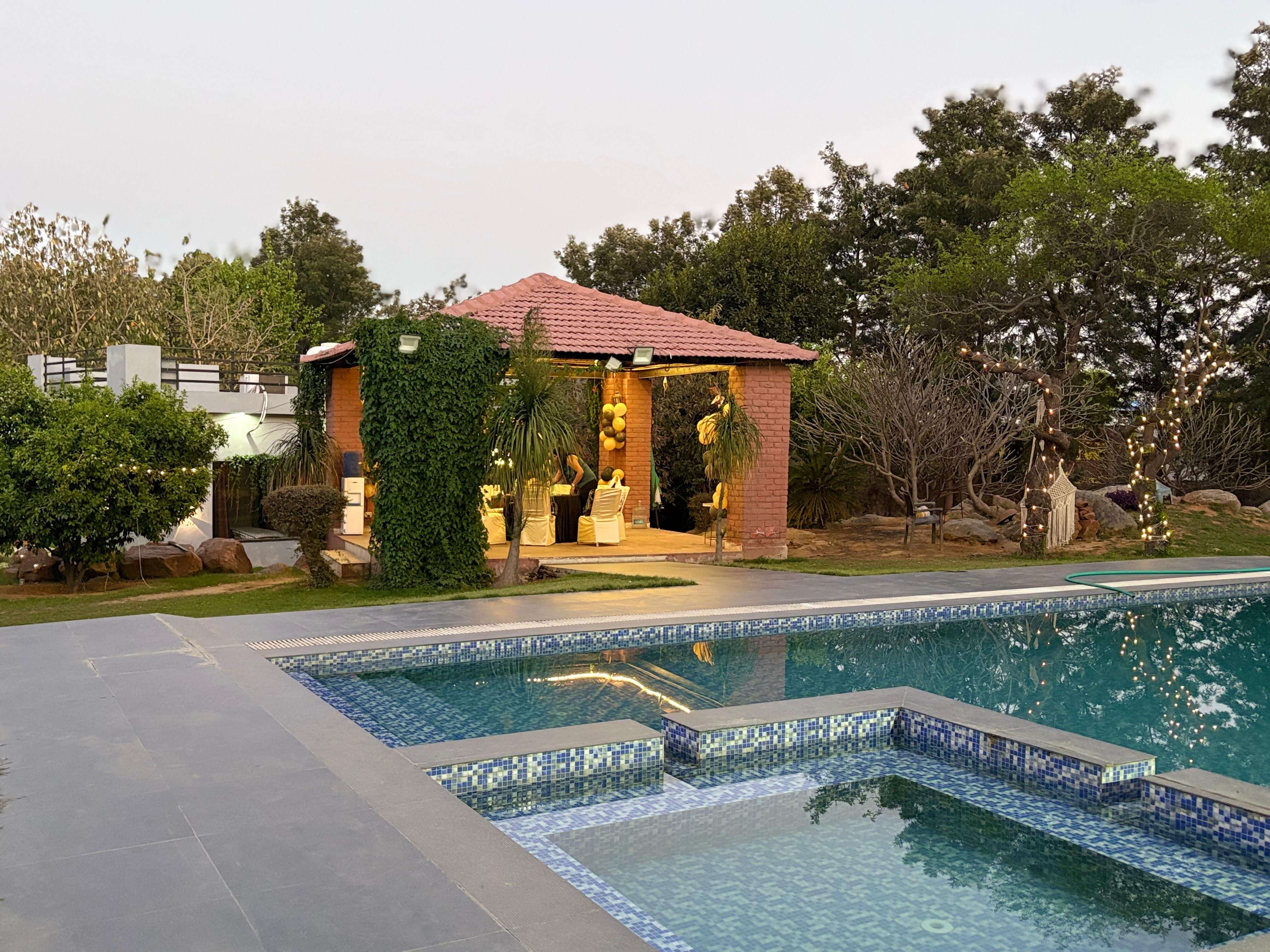 Niladri farms | 4 BHK Farmhouse with private pool - Image 6