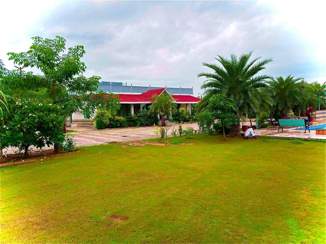 4 BHK farmhouse in Manesar with Pool and Garden- FVB 112 - Image 3