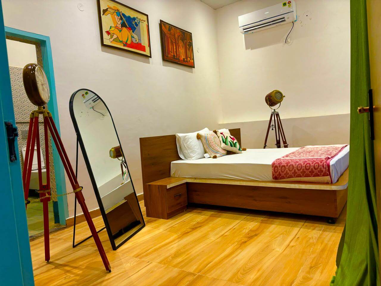 3 BHK farmhouse in Manesar with Private Pool - FVB 113