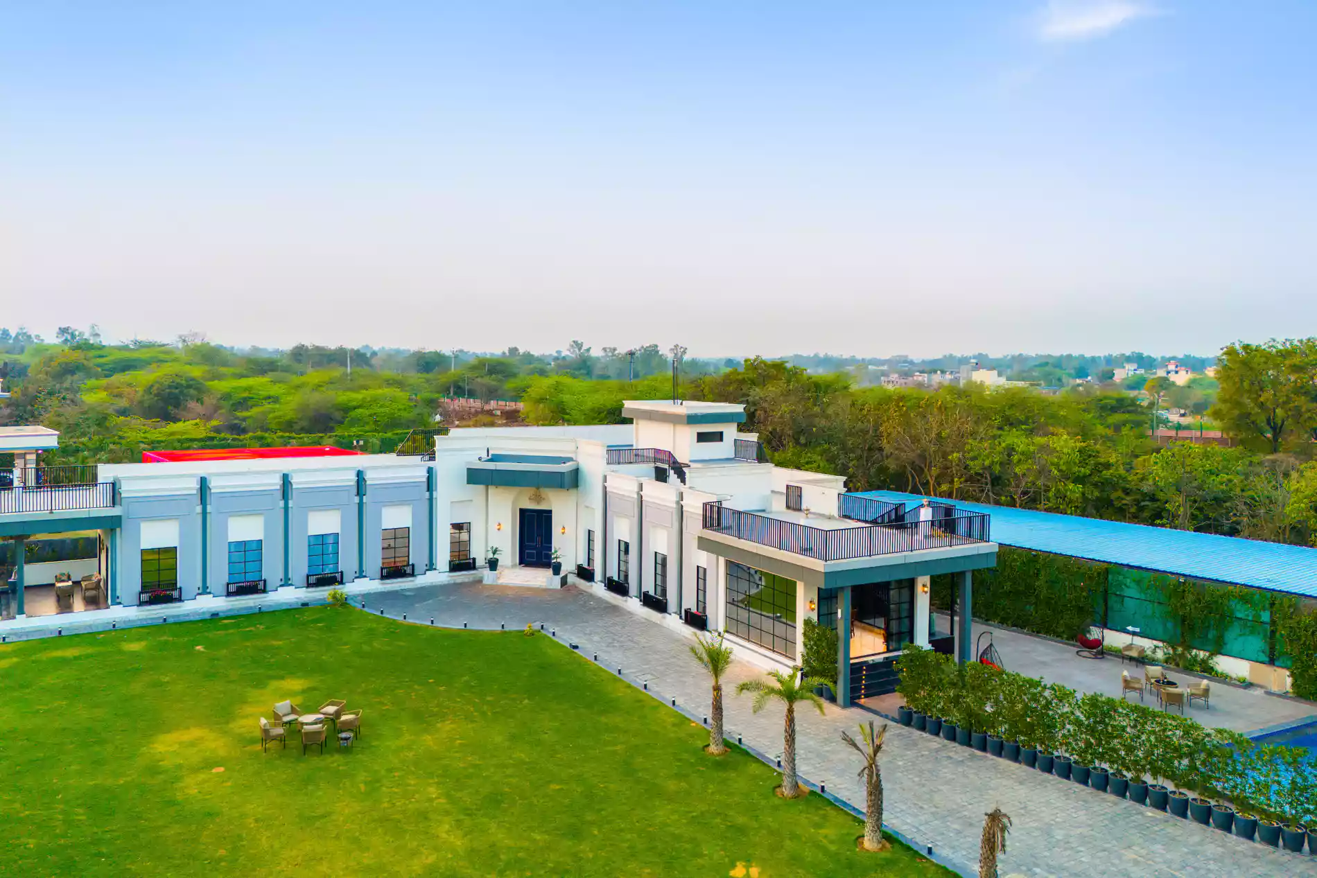 Ibiza | Luxury 4-BHK Farmhouse in Chhatarpur with Private Pool - Image 5