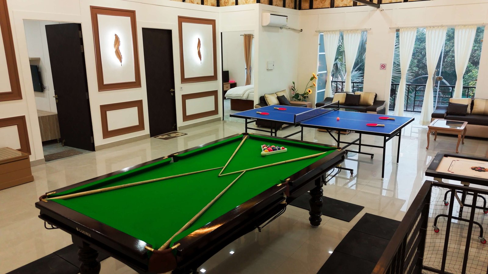 4 BHK Farmhouse with a Big Lawn, Pool & Games in Noida Sector 135-FVB 128